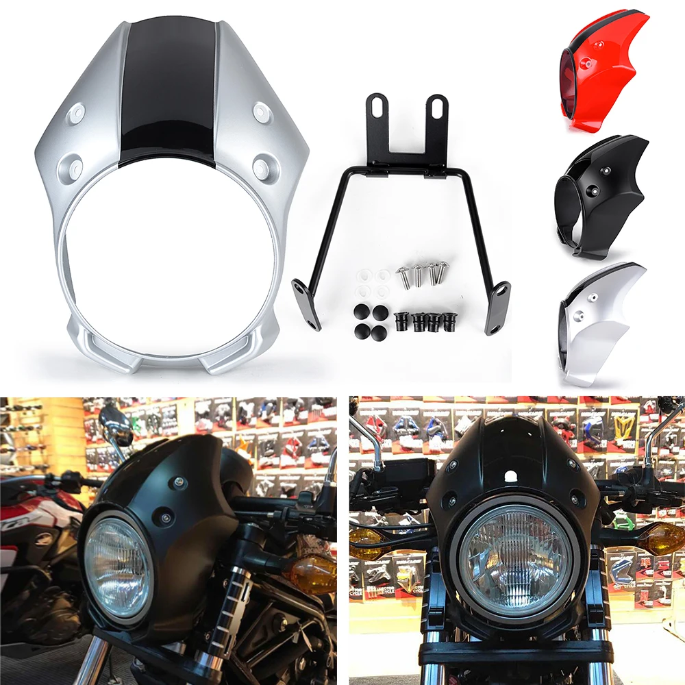 For Honda CMX500 Rebel CMX 500 300 Rebel500 2017-2021 Headlight Fairing Windshield Motorcycle Cover Fork Windshield Accessories