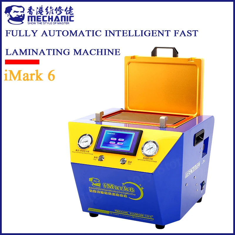 

MECHANIC iMark6 2 In1 Automatic Intelligent Vacuum Laminating Machine LCD Bubble Remover Machine For Phone LCD Repair Renovation