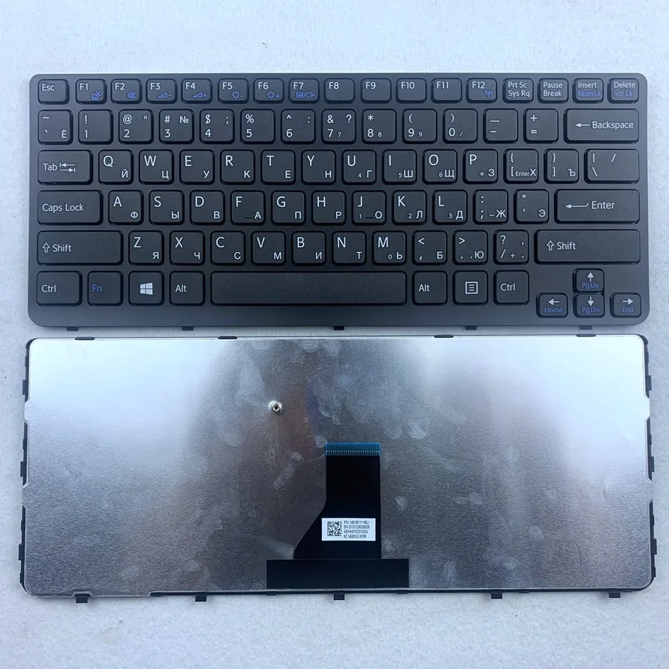 

Thailand Russian Laptop Keyboard For SONY SVE14 SVE14111 Series EG EGB EN ENB EA EAB EF EFB SVE14122 14123 Series 14918111RU