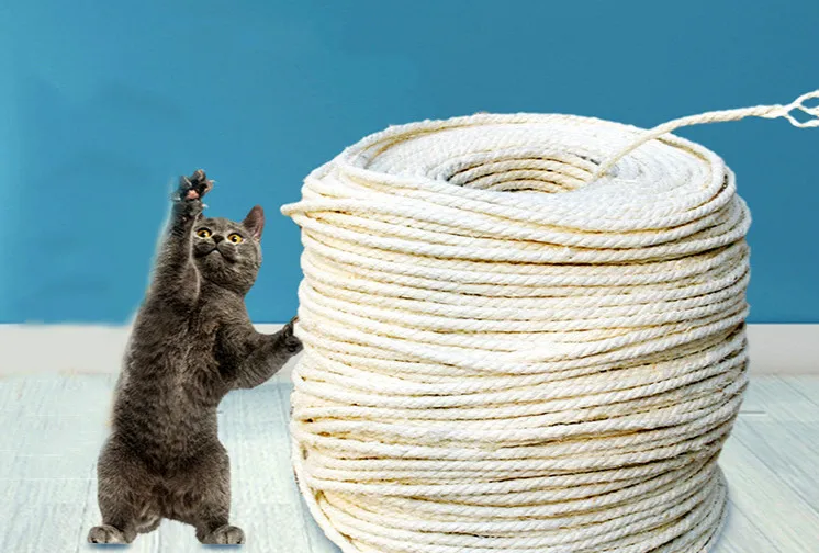 

Special Sisal Rope for Cat Climbing, Jute Rope, Sisal Column, Scratching Column, Hemp Rope, DIY Material