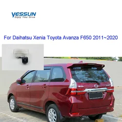 Fisheye Rear view camera For Daihatsu Xenia Toyota Avanza F650 2011~2022 Night Vision Reversing Auto Parking HD reverse camera