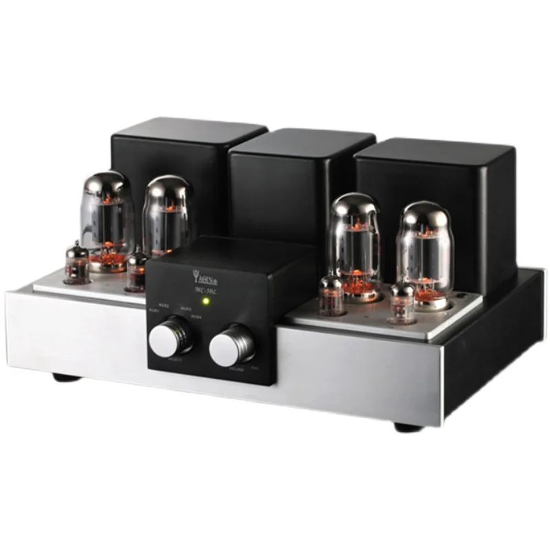 

The Latest YAQIN MC-50L KT88 push-pull tube amplifier HIFI EXQUIS Class A lamp amplifier 50W+50W