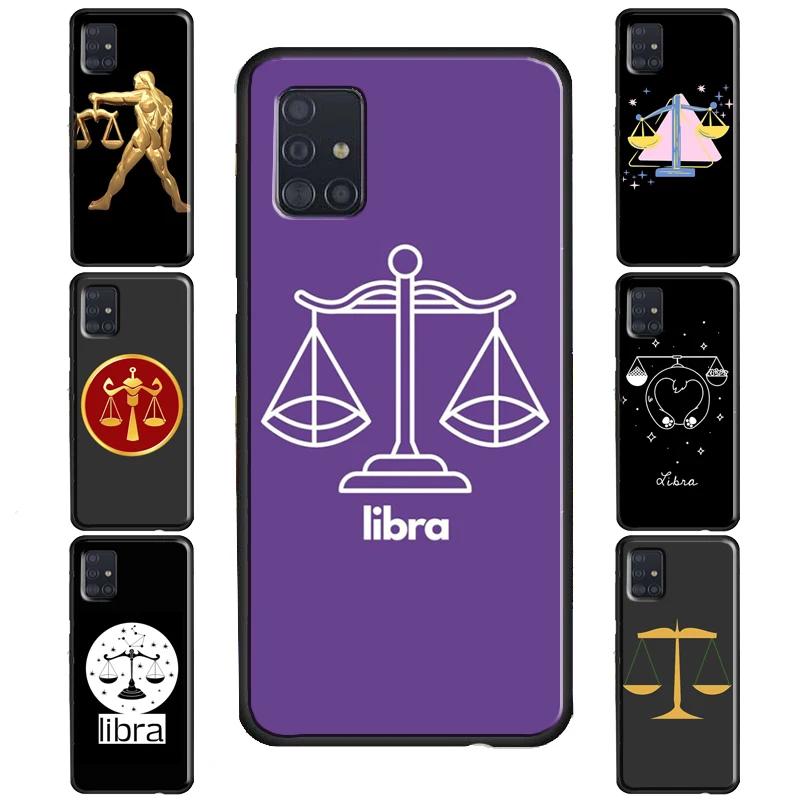 Zodiac Libra Balance Case For Samsung Galaxy S20 FE S22 S21 Ultra S8 S9 S10 Note 10 Plus S10e Note 20 Ultra