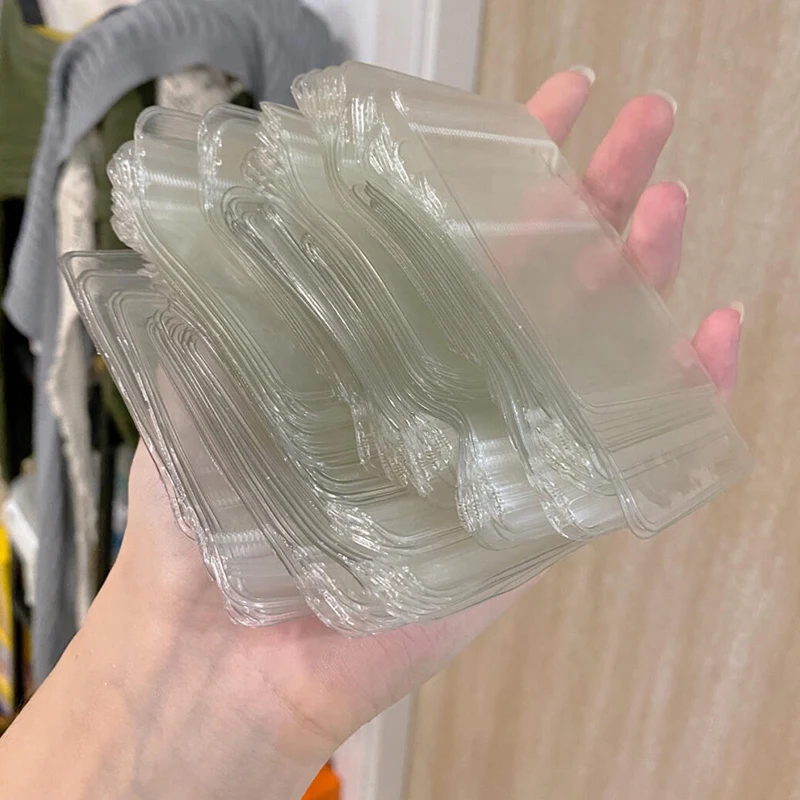 20 szt. Przezroczystego plastikowego Mini Ziplock z woreczki na biżuterię naszyjnik kolczyk z zamkiem przeciwutleniającym samoklejący plastikowy