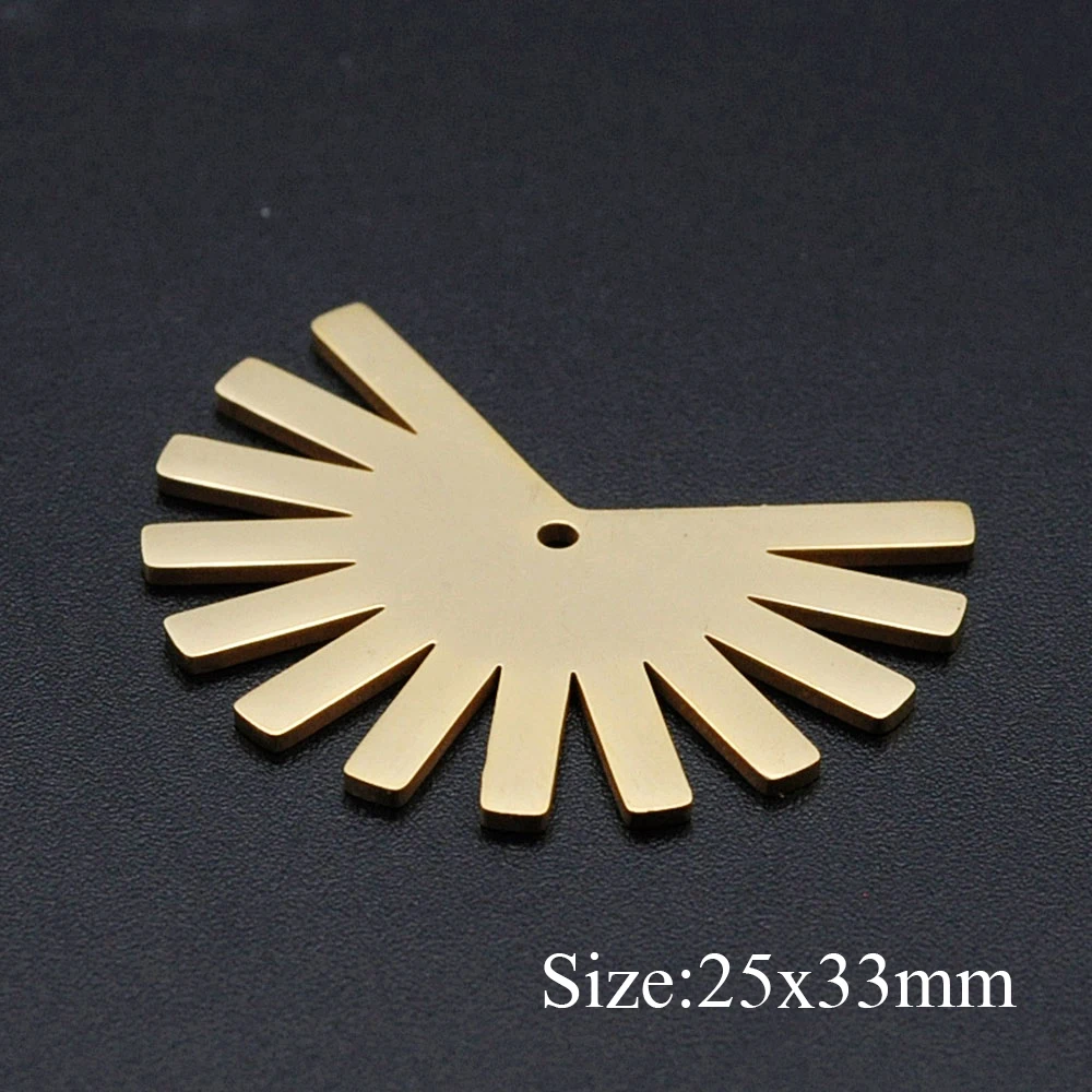 10pcs/lot 316 Stainless Steel Different Geometric DIY Earring Connectors Findings Charm Pendant Wholesale  OEM Order Accepted
