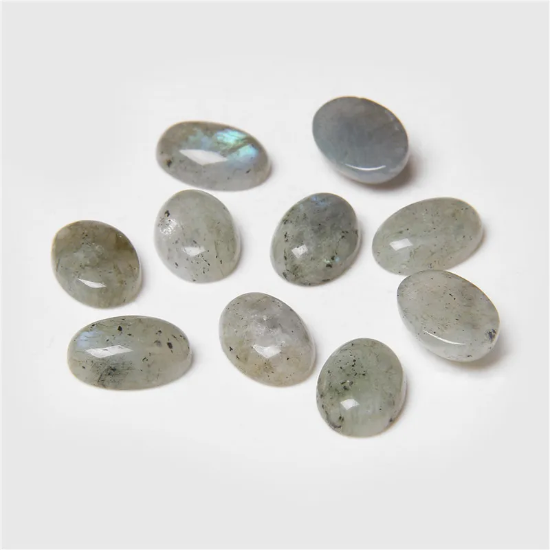 10pcs/lot Natural Stone Cabochon 8-25MM Tiger Eye Agat Oval Cameo Fit DIY Ring Earring Bracelet Necklace Making Jewelry Finding