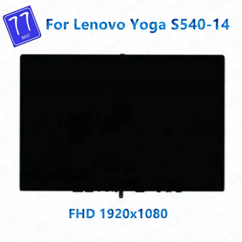 

14'' For Lenovo Yoga S540-14IWL S540-14 5D10S39582 FHD 1920X1080 LCD Display No Touch Screen assembly