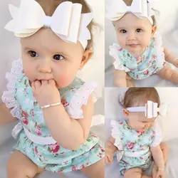 Toddler Newborn Infant Baby Girl Romper Jumpsuit Outfit Sunsuit Clothes