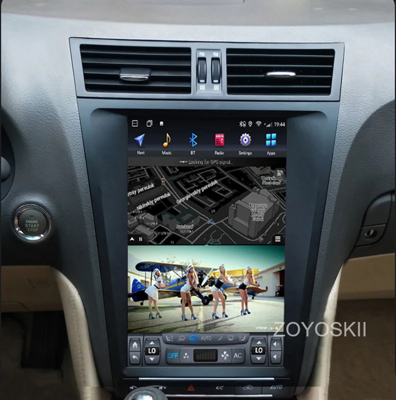 For Lexus GS GS300 GS350 GS400 GS430 GS460 2004-2011 Android 12.8 inch Car Radio Recorder Station Tesla GPS Navigation Player