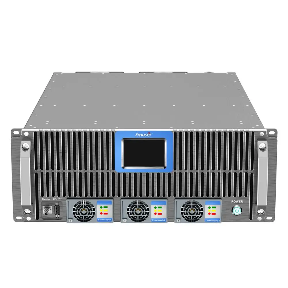 FMUSER-transmisor FM de 3,5 kW y 3500W, tamaño 4U para estación de Radio FM, Brodcasting, FSN-3500T