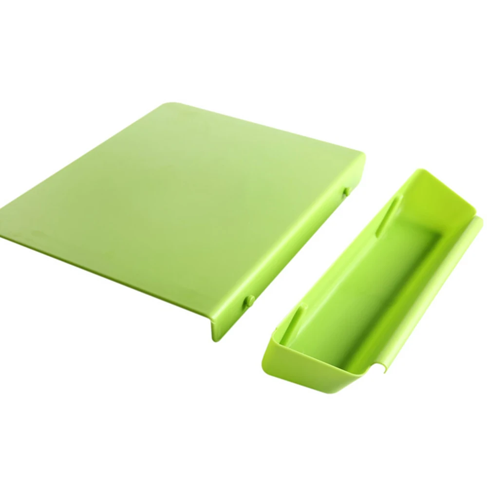 2 in1 Creative Chopping Board Frosted Kitchen Cutting Board with Slot Cutting Vegetable Meat Tools Kitchen Stuff Accessories