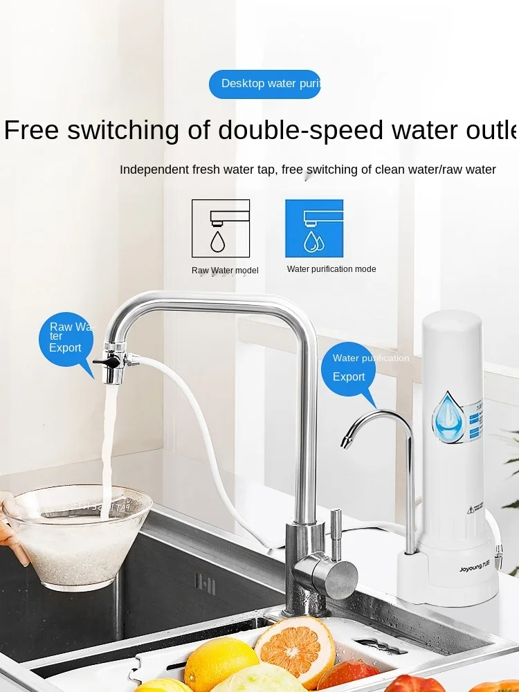 TT Jiuyang Water Purifier Household Direct Drinking Tap Water Faucet Filter Kitchen Water Filter Purification Filter Element