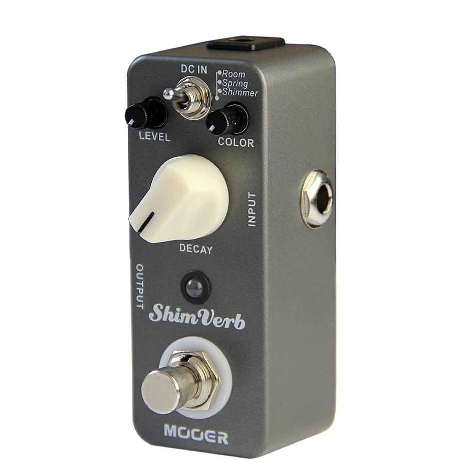 Mooer Shim Verb Digital Reverb Guitar Pedal Micro Guitar Effect Pedal for Electric Guitar True Bypass Guitar Accessories