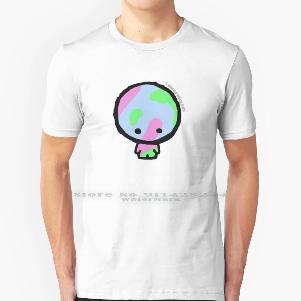 Lil Dude T Shirt Cotton 6XL Emoart Emopunkart Cute Baby Blue Pink Lime Green Donate Donation Mentalheathawareness Recovery Hugs