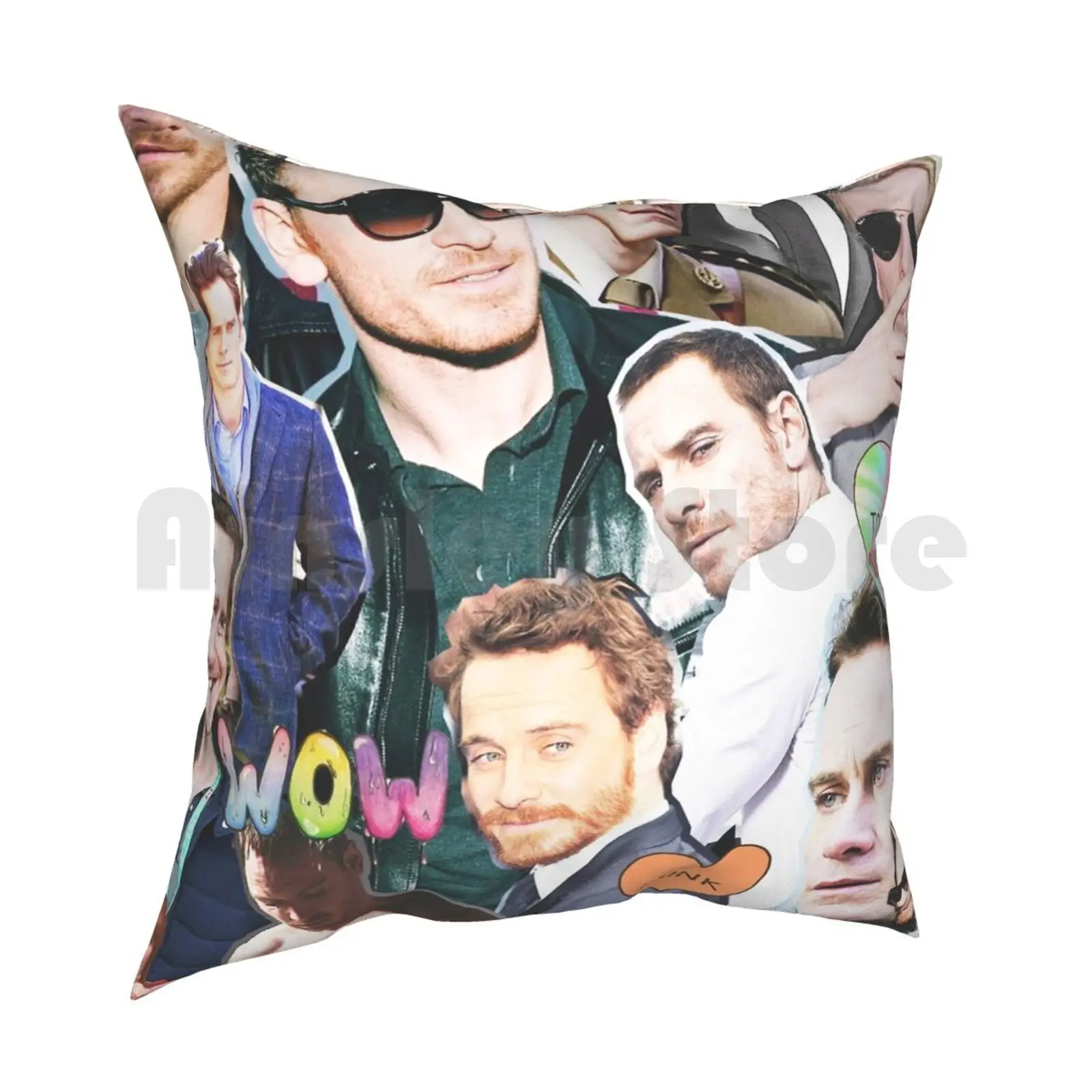 Too Fassy For You Pillow Case Printed Home Soft Throw Pillow Michael Fassbender Xmen No Shame 12 Years A Slave Xmen