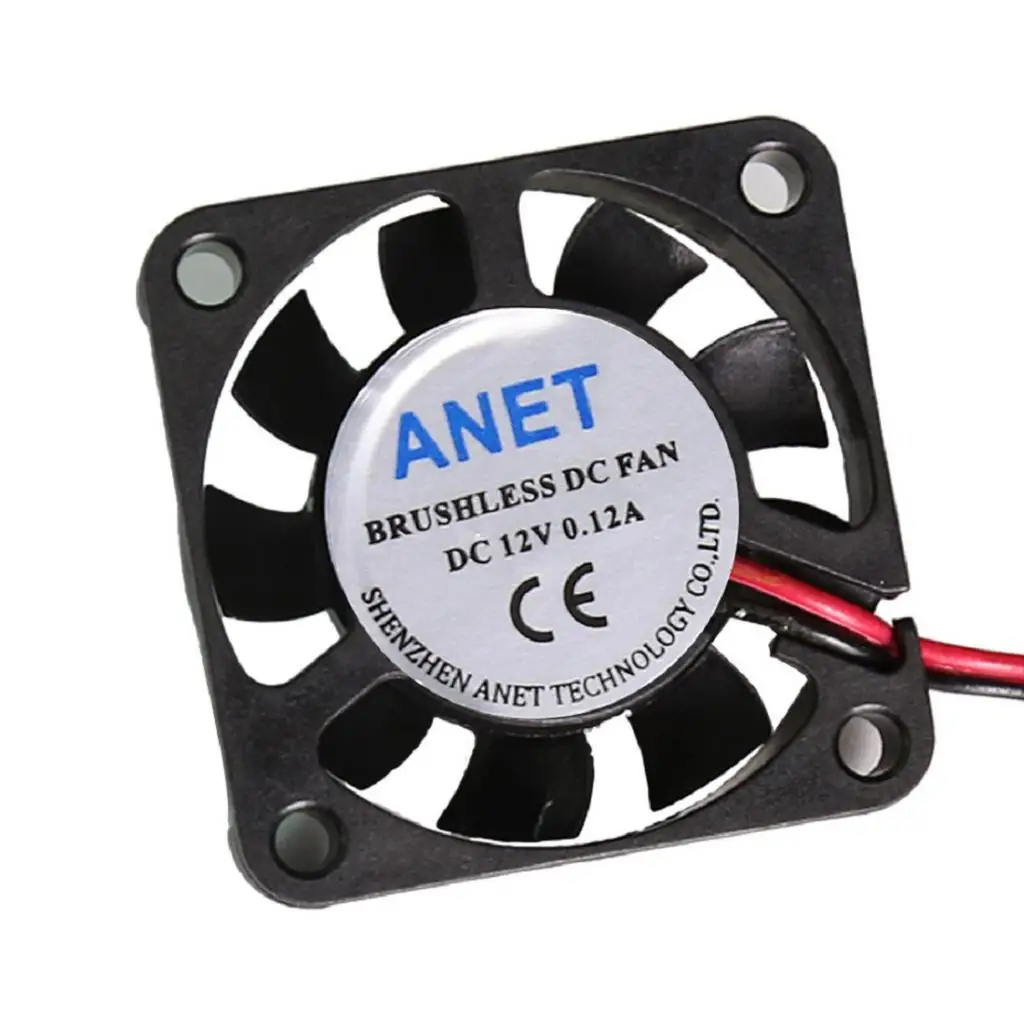 Mini Brushless DC Cooling Fan 40x40x10 40mm 4010 DC 12V 2pin Connector