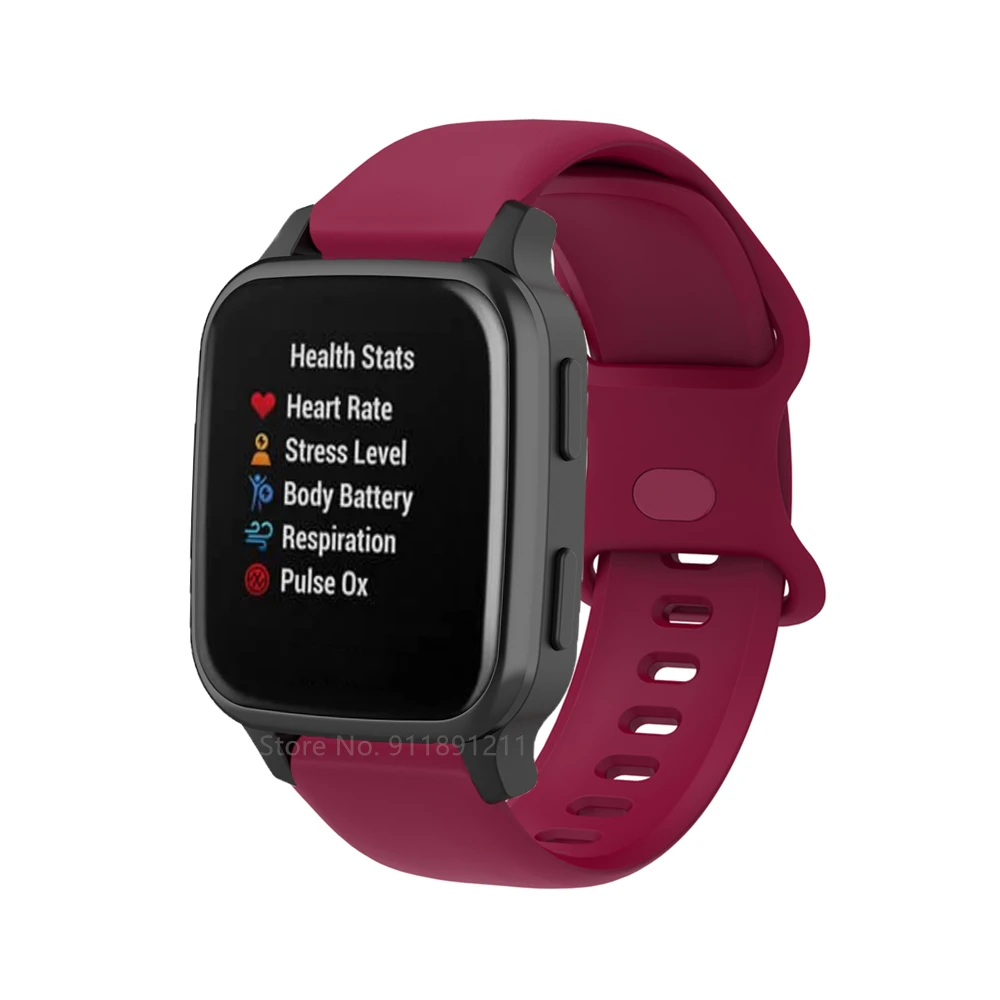 حزام الساعات ل Garmin Venu SQ سيليكون سوار ل Garmin Venu 2 حزام ل ساعة هواوي GT 2 برو GT2 42 مللي متر 46 مللي متر الذكية الفرقة