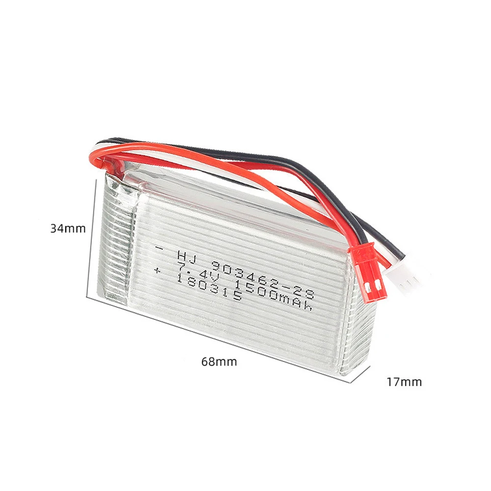 7.4V 1500mAh Lipo battery For WLtoys 144001 V913 Q212G V912 V262 L959 L979 RC Toys Car battery 2S 7.4 V 1500 mah JST/ SM/T PLUG