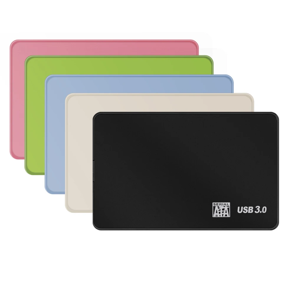 TISHRIC-SATA para Gabinete HDD USB, 2.5 Polegadas, USB 3.0, Caso HDD, Caso do Disco Rígido, Caixa de Disco Rígido Externo, Suporte 8TB