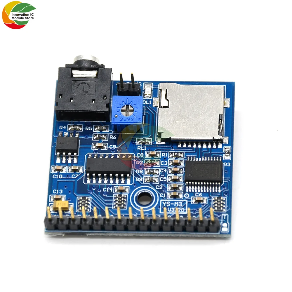 Voice Play Module MP3 Prompt Trigger Broadcast MCU DIY Broadcaster MP3 Voice Module for Arduino