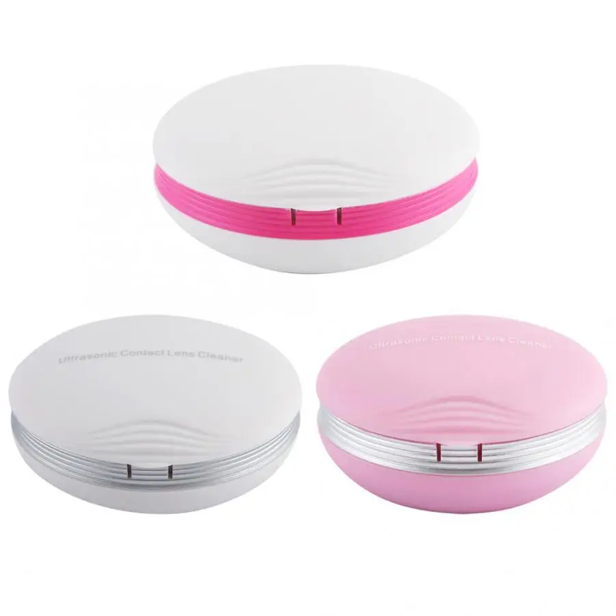 Contact Lens Ultrasonic Cleaner Ultra Sonic Auto Eye Protein Cleaning Case USB Connector Auto Contact Lens Cleaner Machine