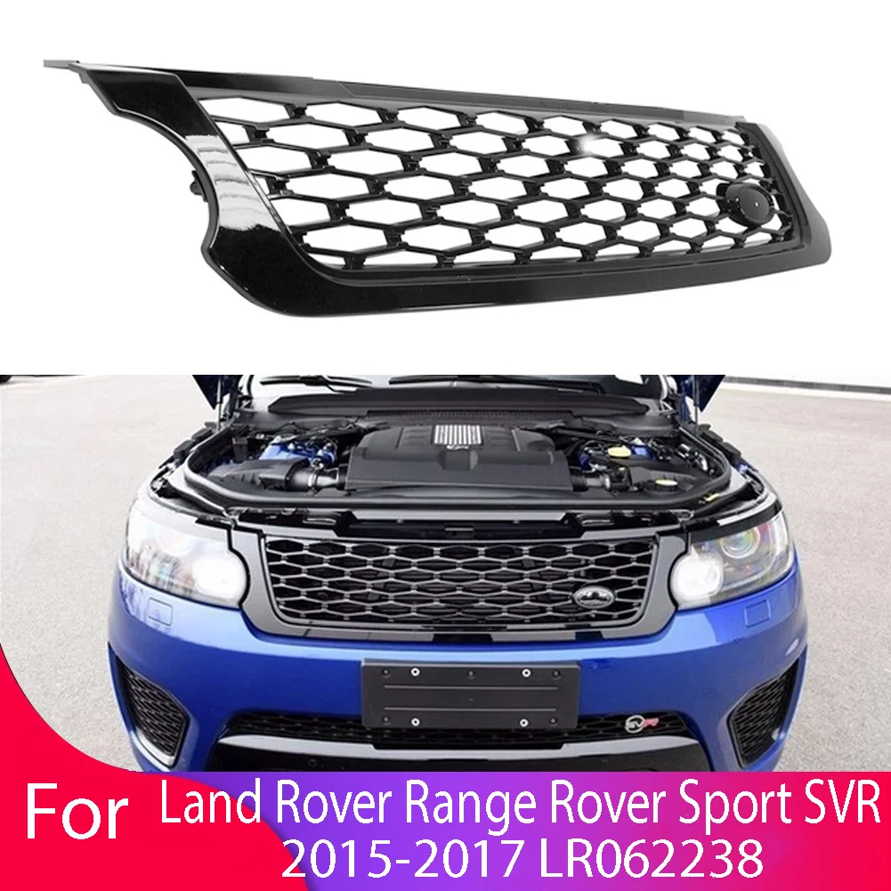 

Передняя решетка бампера автомобиля LR062238 для Land Rover Range Rover Sport SVR 2015 2016 2017 L494, Центральная панель, верхняя решетка 15-17