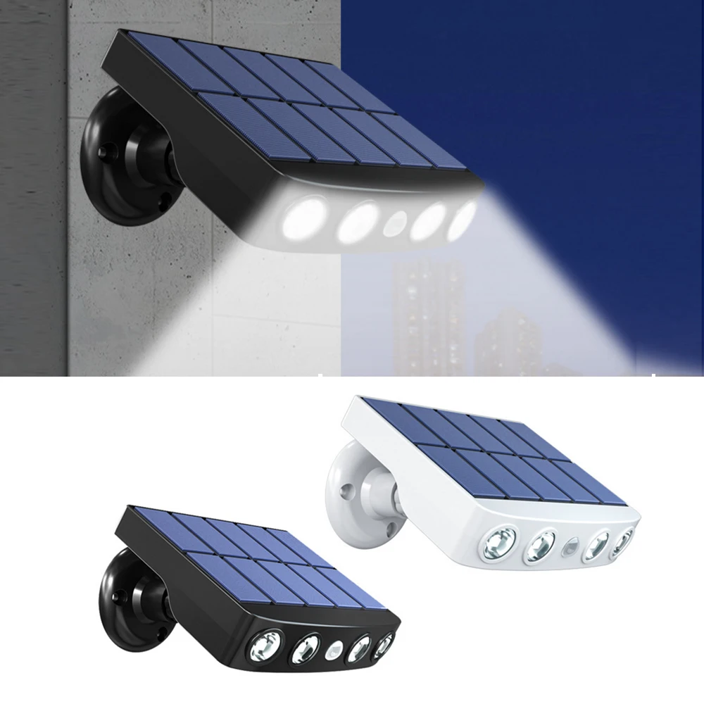 Powerful Solar Light Motion Sensor Outdoor Waterproof Garden LED Solar Lamp Wall Light For Garden Path Street Led Spotlights