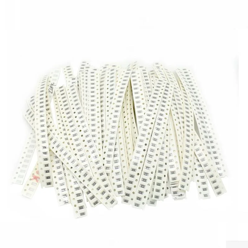 100Pcs 1206 SMD resistor 5% 0R ~ 1M 1/2W 0 1 10 100 150 220 330 ohm 1K 2.2K 10K 100K 0R 1R 10R 100R 150R 220R 330R