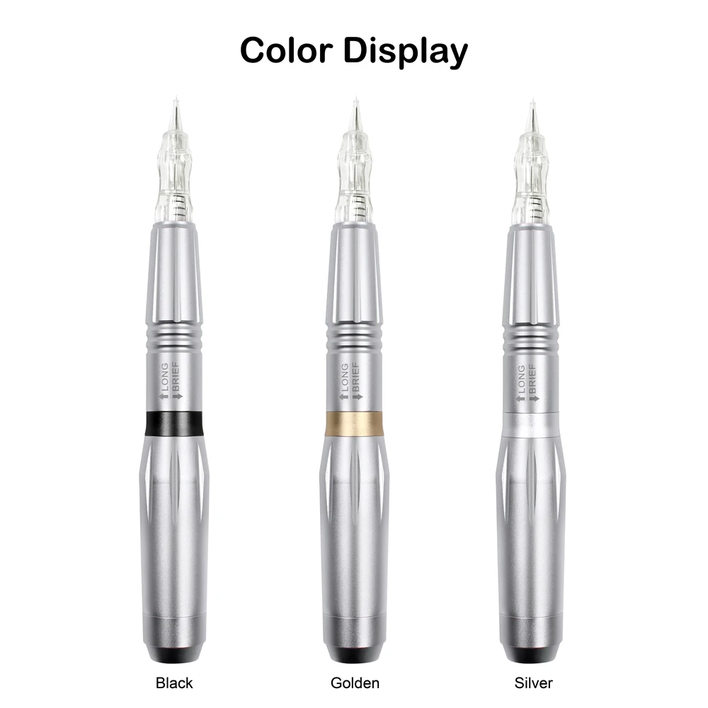 Digital Permanent Makeup Machine dermografo Eyebrow Machine Tattoo Pen For Microblading MTS Liner Shader Agulhas Easy Click