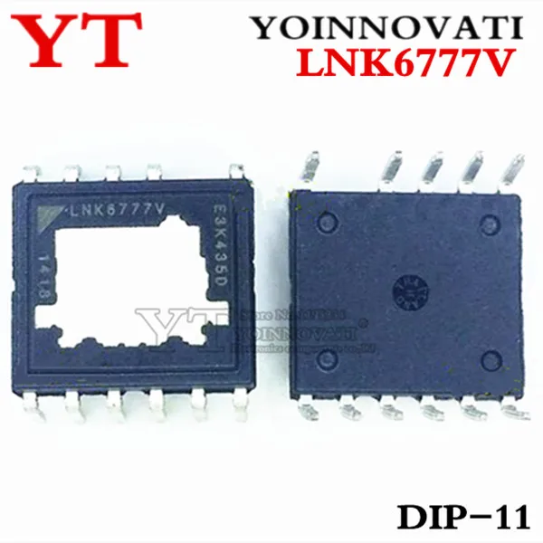 10PCS/lot  LNK6777V LNK6777 6777 OFF-LINE SWITCH PWM DIP11 IC