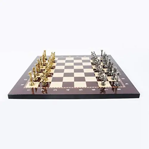 Luxury Casting Chess Set Pegasus Horses