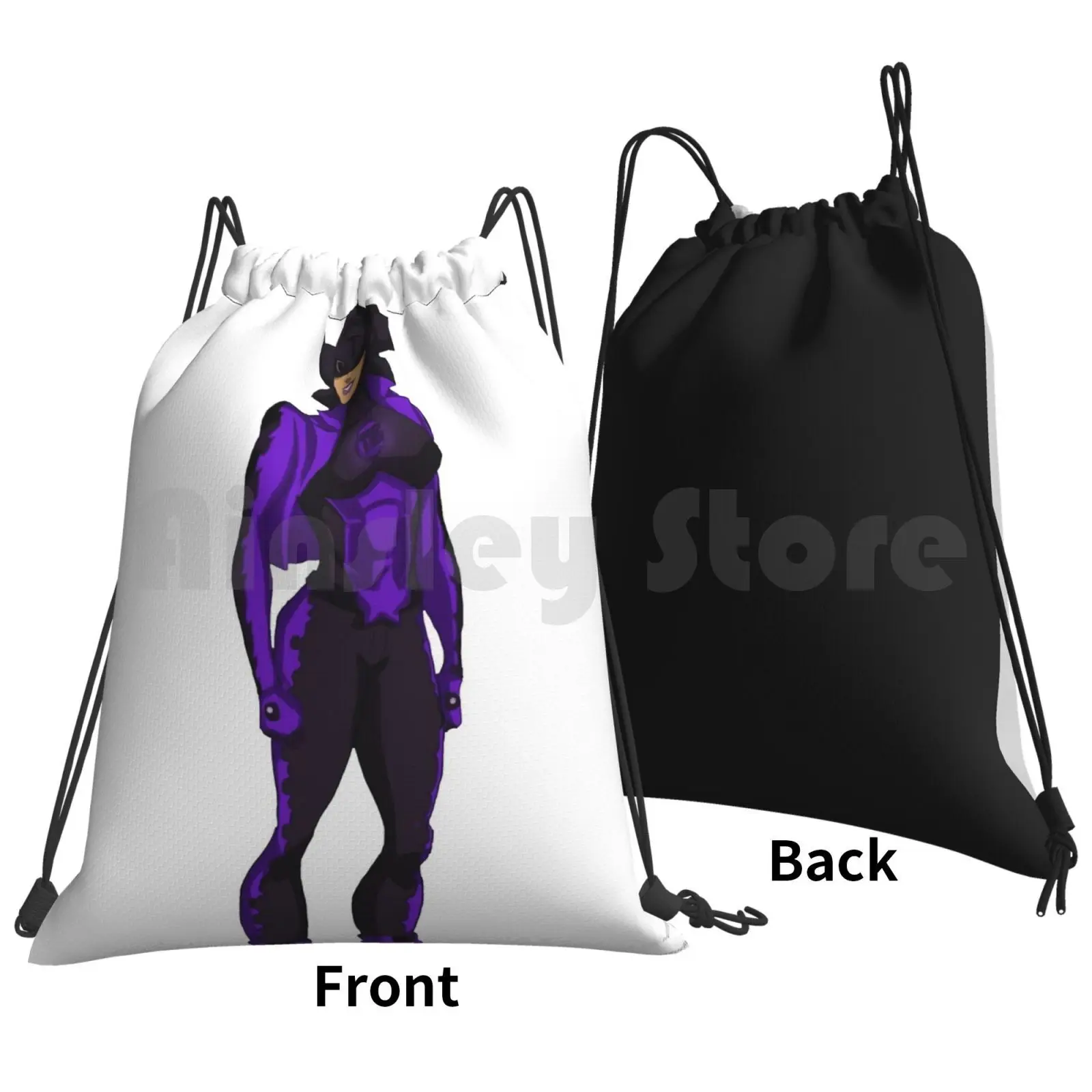 Starla Backpack Drawstring Bags Gym Bag Waterproof Starla Superhero Powers Cartoon Powerful Fighter Mutant