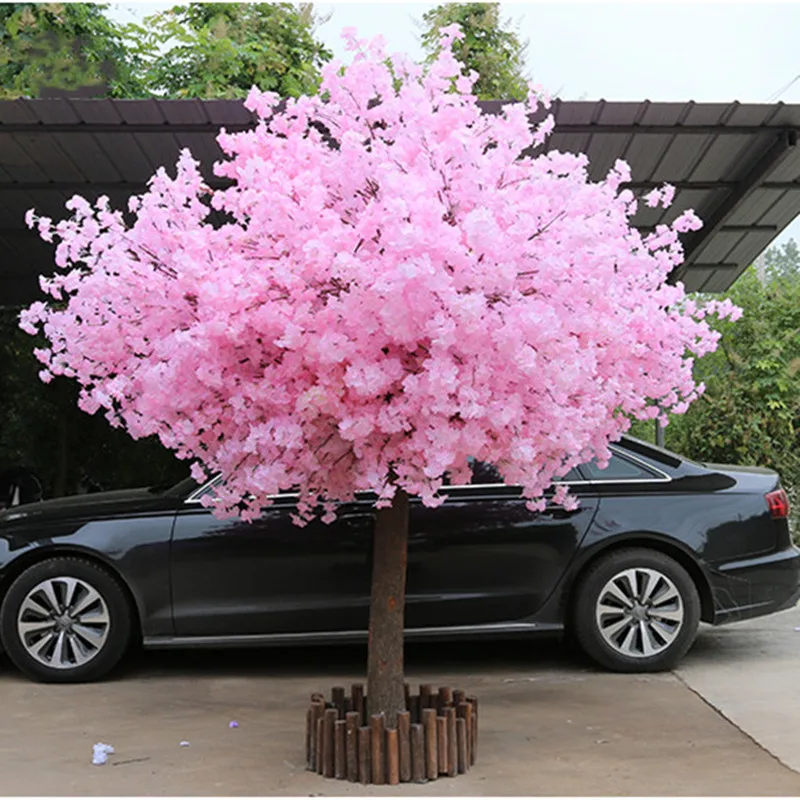 

Hot Sale Artificial Cherry Flowers Tree Simulation Fake Peach Wishing Trees Art Ornaments and Wedding Centerpieces Decorations