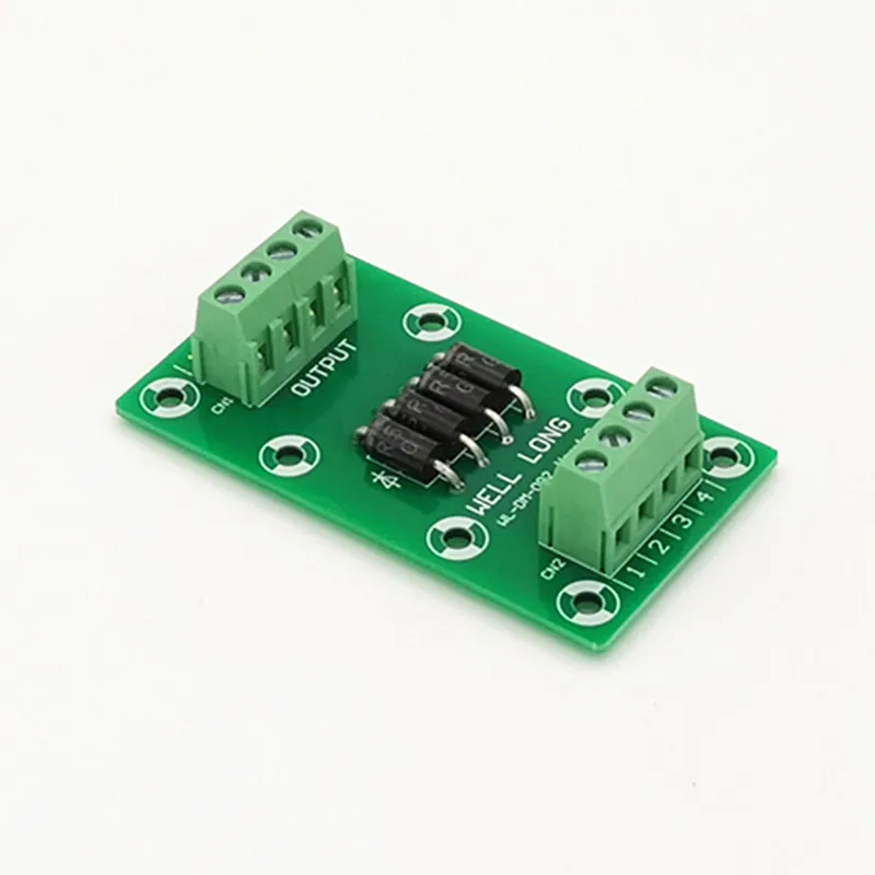 4 Channel Diode Protection Terminal Block SR5100 5A/100V Diode Terminal Block.