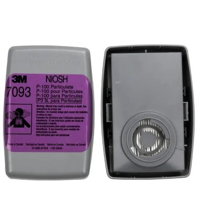 3M7093CN High-Efficiency Filter Box P100 Dust-Proof Oily Particles Radioactive Particle Mask Filter Box