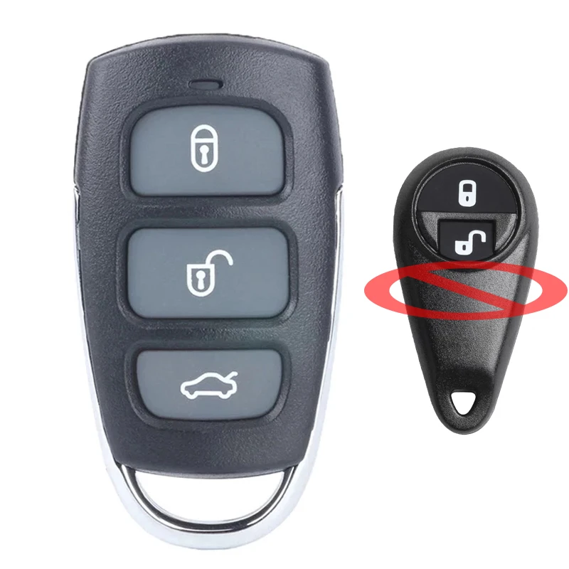 

Keyecu NHVWB1U711 2 Buttons 433Mhz Upgraded Remote Car Key Fob for Subaru Baja Forester Impreza 2005 2006 2007 2008