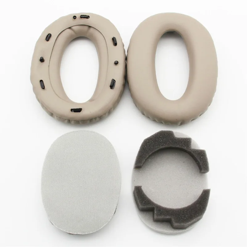 Replacement Earpads For Sony WH-1000XM2 1000X Over-Ear Headphones Ear Pads Soft Protein Leather Memory Foam Earphone Sleeve