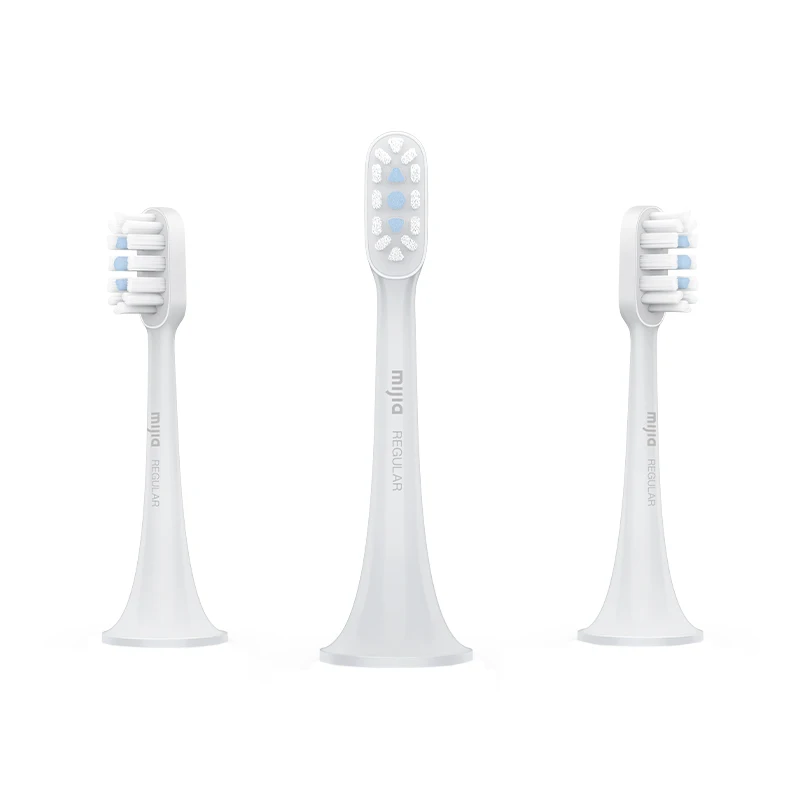 شاومي-Mijia رأس فرشاة الأسنان الكهربائية ، الأصلي ، T300 ، T500 ، استبدال ، النسخة الحساسة ، العالمي ، 3 قطعة