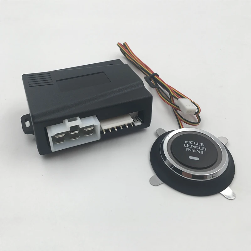 

NQ-ST9001 12V Car Alarm Car Engine Push Start Button RFID Lock Ignition Starter Keyless Entry Start Stop Anti-theft System