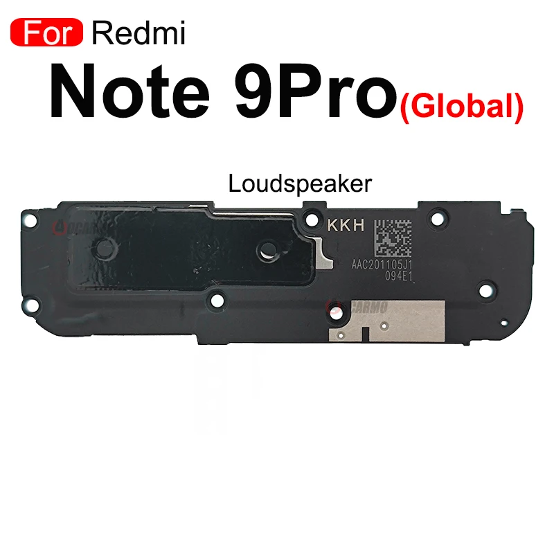 For Redmi Note 9 Pro 9Pro Top Earpiece Ear Speaker Bottom Loudspeaker Buzzer Ringer Flex Cable Replacement Repair Parts