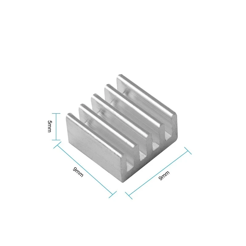 Raspberry Pi Fan Heatsink, Brushless Cpu Cooling Fan DC 5V and 3 Pcs Aluminum Heactsinks For Raspberry Pi 3b 2b 4 Model b