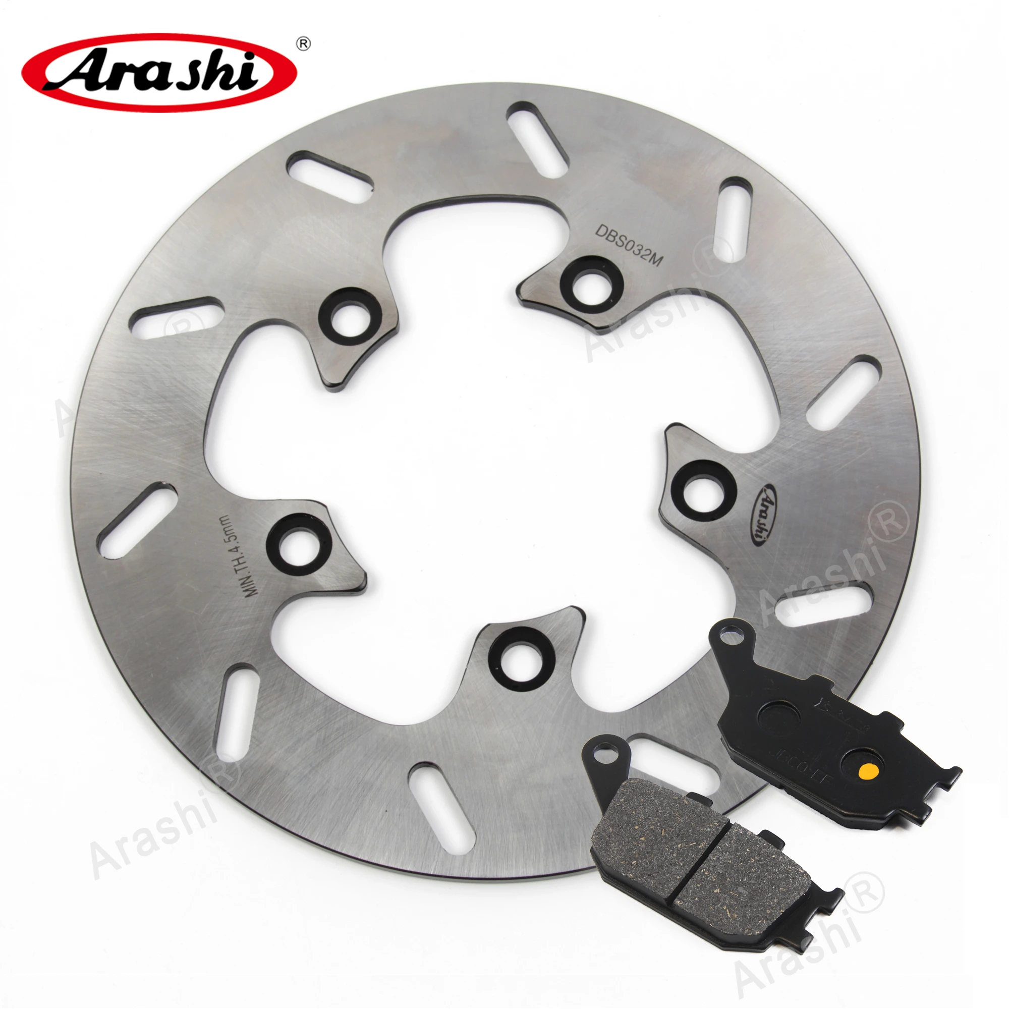 

ARASHI For SUZUKI SV 650 SV650 2003 2004 2005 2006 2007 2008 2009 2010 CNC Rear Brake Disc Rotor Brake Pad Disks Rotors