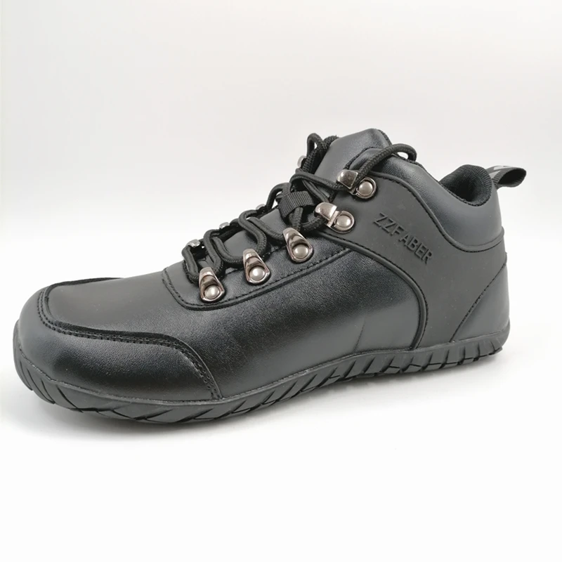 ZZFABER Waterproof Woman boots Women‘s Barefoot Hiking Shoes Ankle Boots Outdoor Flexible Climbing Sneakers Mild Winter Boots