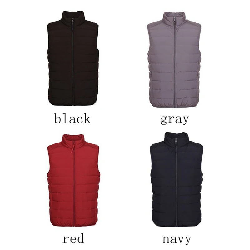 NewBang-Duck Down Vest para Homens, Ultra Leve, Sem Mangas, Leve, Outwear Gilet Masculino, Tecido Matt, Blusão