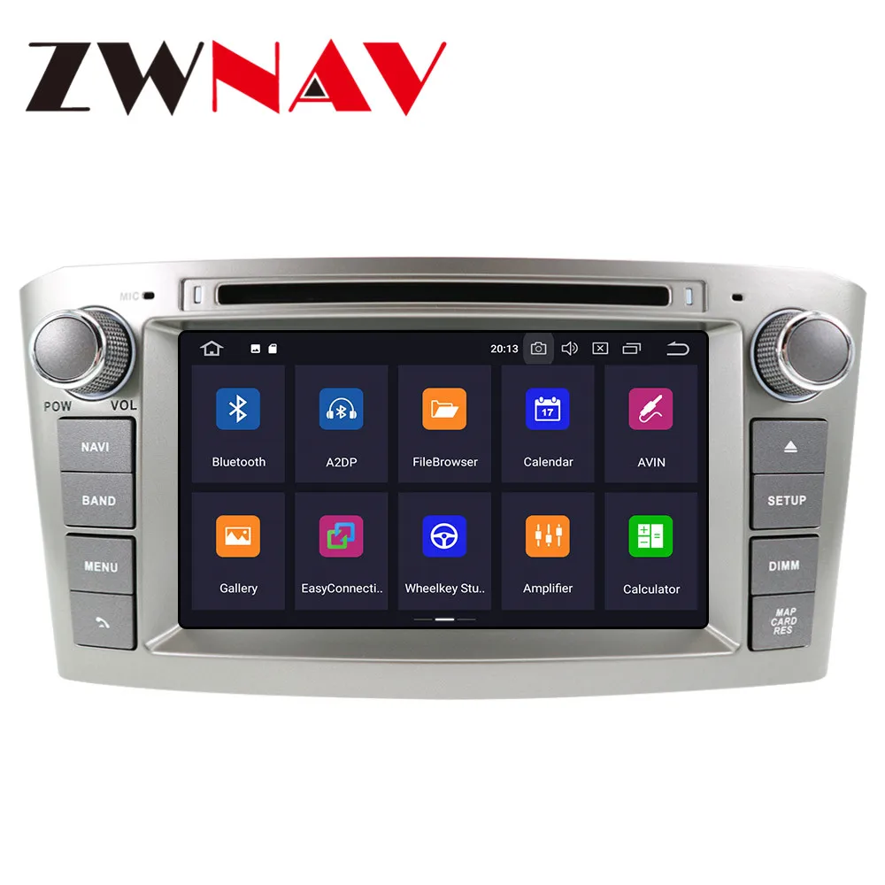 8 Core Android 10 For Toyota Avensis T25 2002 - 2008 Carplay DVD Player Radio Stereo GPS Navigation Head Unit Multimedia 2 Din