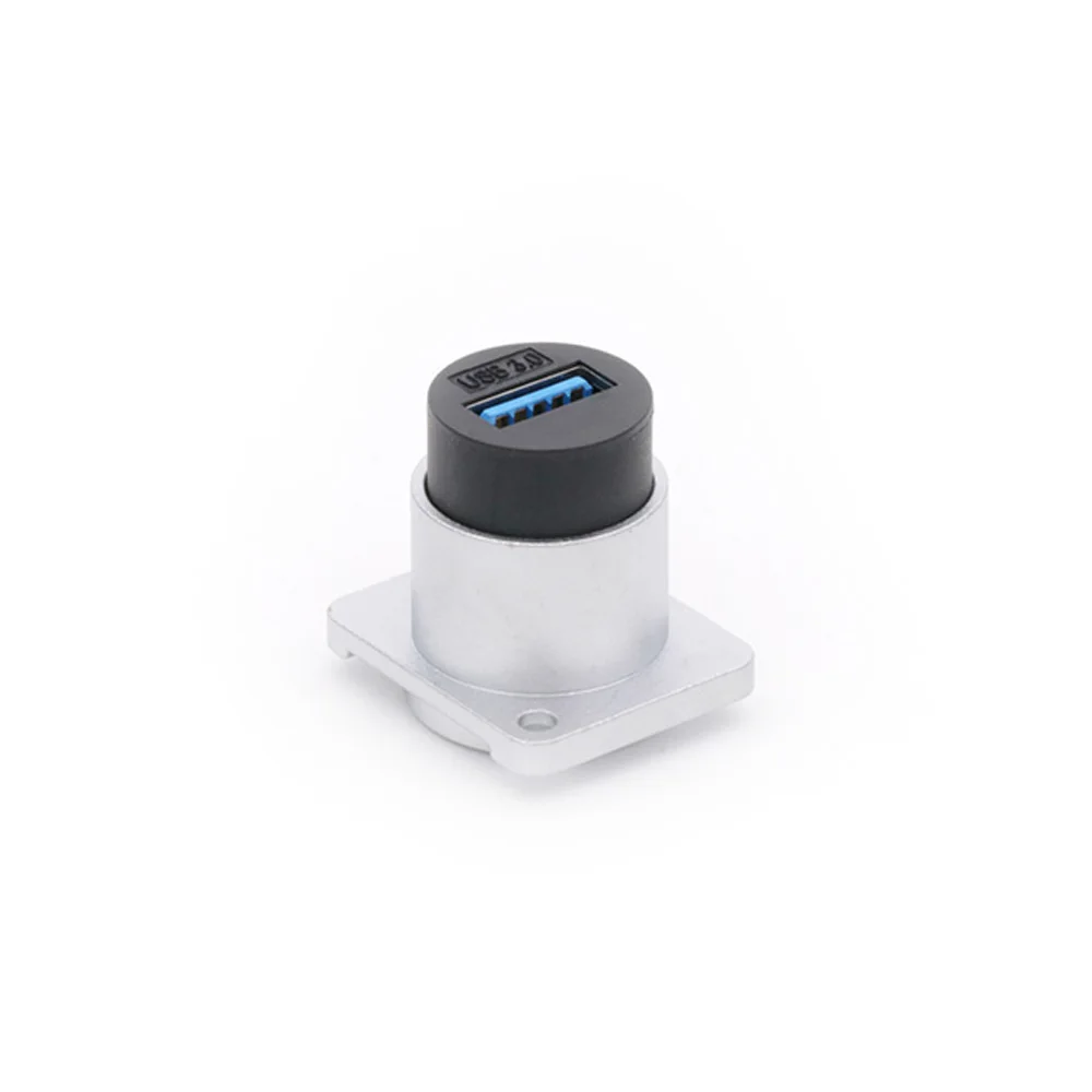 1Pc TYPE-C docking USB3.0 Female Connector Network Cable Straight Plug Panel Mount Converter