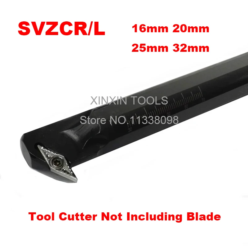 1PCS 16mm 20mm 25mm 32mm SVZCR11 SVZCR16 SVZCL11 SVZCL16 S16Q-SVZCR11 S25S-SVXZCR16 the Right/Left Hand CNC Turning Lathe tools