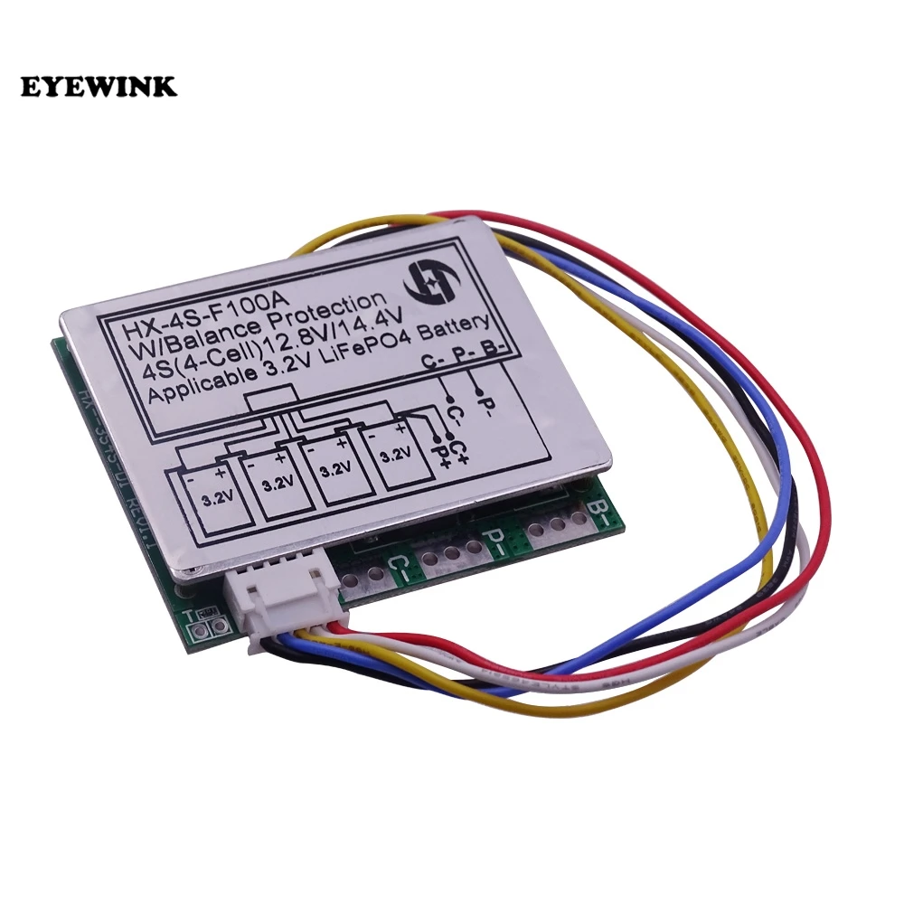 3S /4S 12.6V Lithium Battery Protection Board, 3S 11.1V Polymer 12V 100A Port Band Equalization