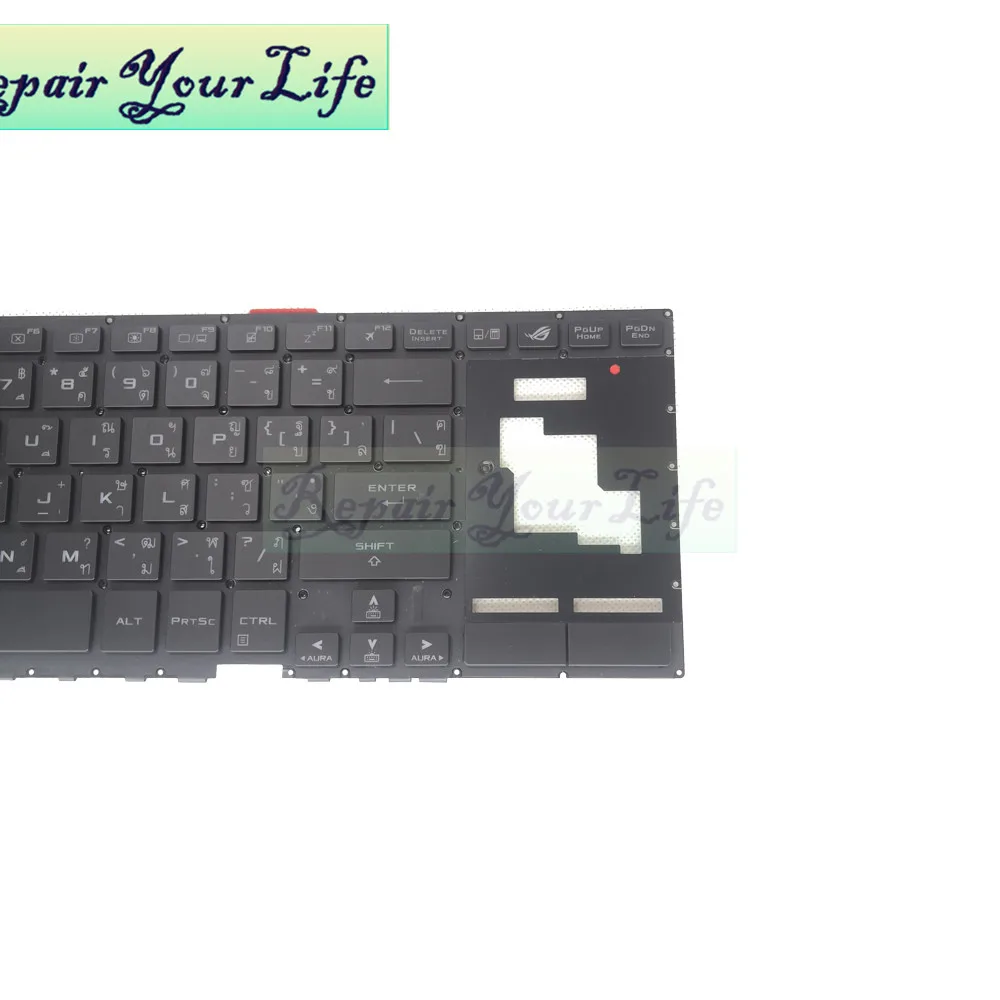 Keyboard Pengganti Thailand Turki untuk ASUS ROG Zephyrus S17 GX701 GX GX701GV GX701LWS XS76 Keyboard Gaming 0KN1 661TU11 661TA11