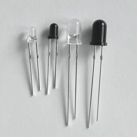 20Pairs, 3mm/5mm 940nm Infrared emitting diode and IR Receiver Phototransistor,ir led pair,ir+pt